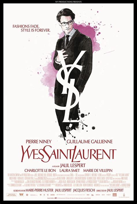 comedien yves saint laurent|y st laurent movie.